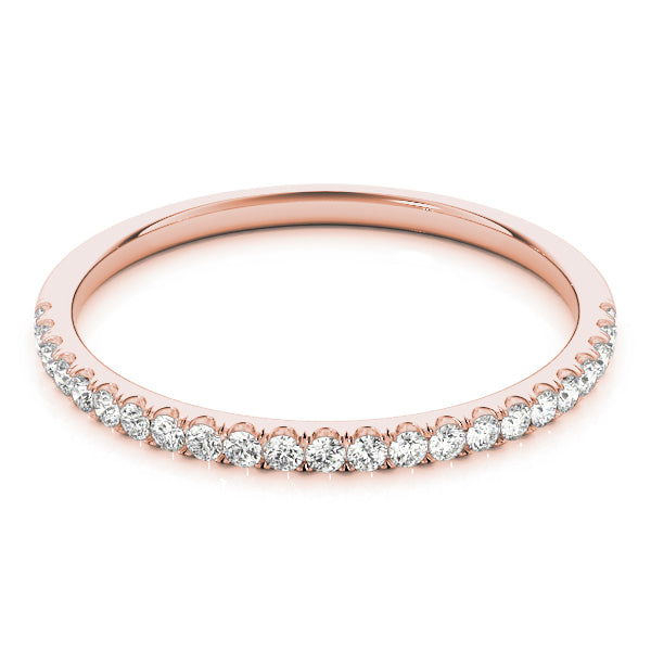 Agnes Prong Set Stackable Band