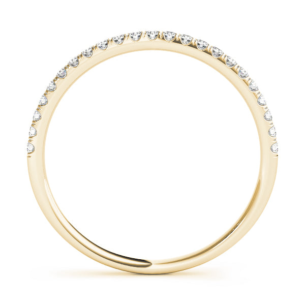 Agnes Prong Set Stackable Band