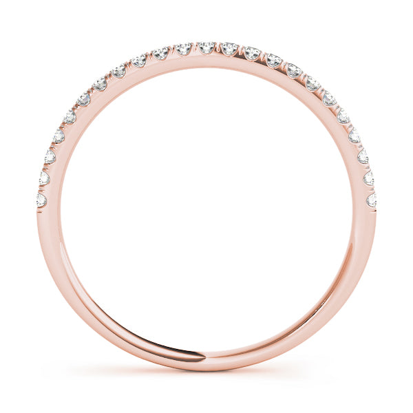 Agnes Prong Set Stackable Band