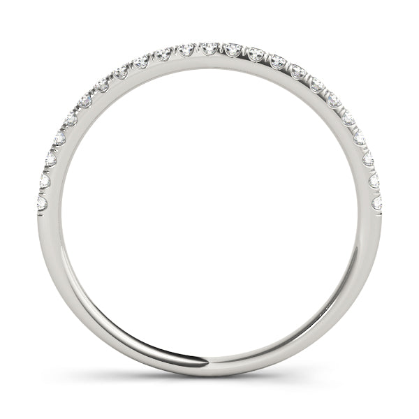 Agnes Prong Set Stackable Band