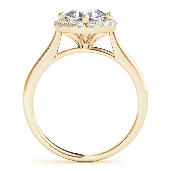 Livia Cushion Halo Engagement Ring