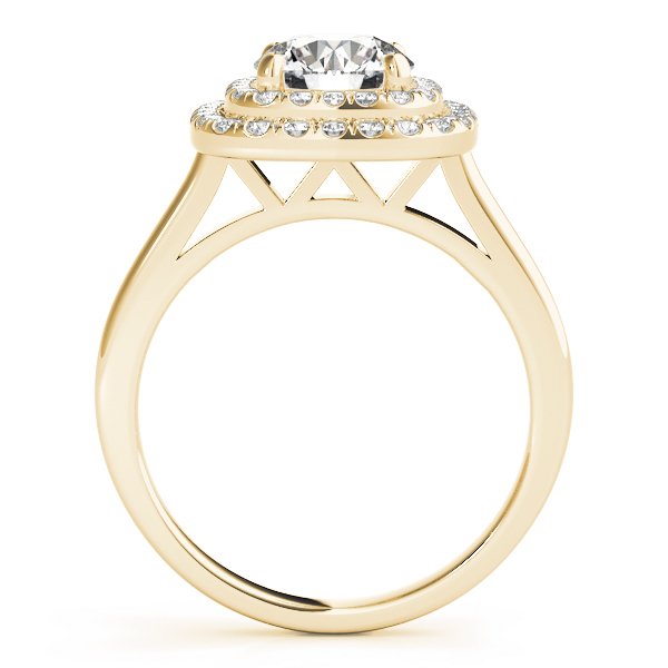 Kiara Round Halo Engagement Ring