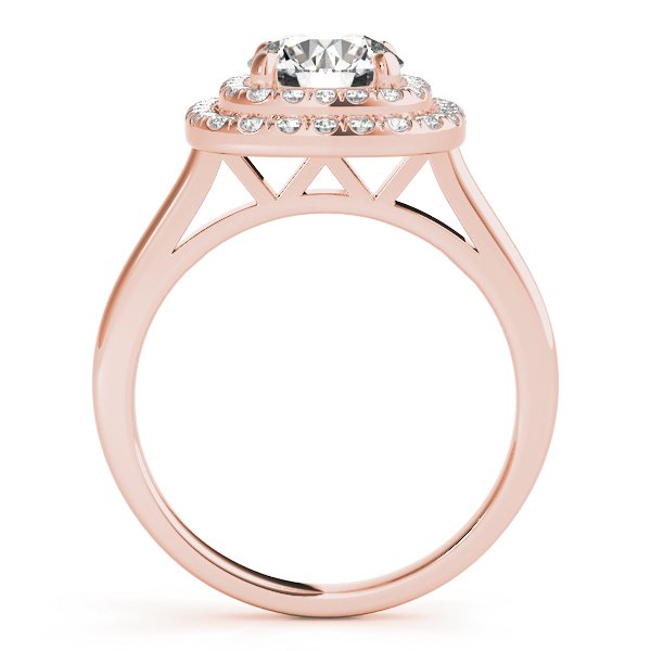 Kiara Round Halo Engagement Ring