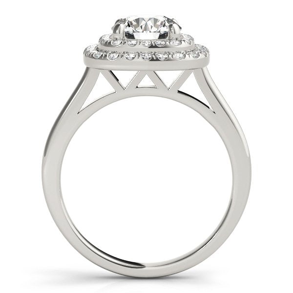 Kiara Round Halo Engagement Ring