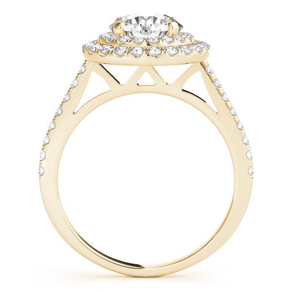 Josie Round Halo Engagement Ring