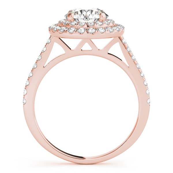 Josie Round Halo Engagement Ring