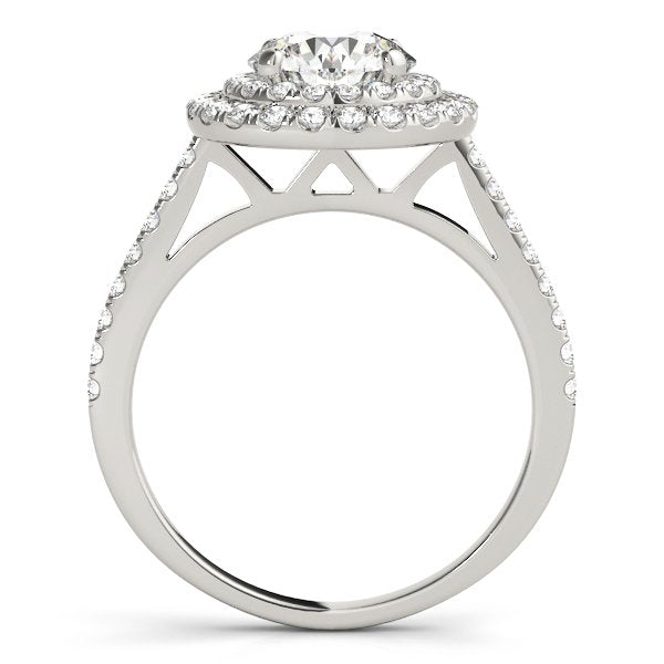 Josie Round Halo Engagement Ring
