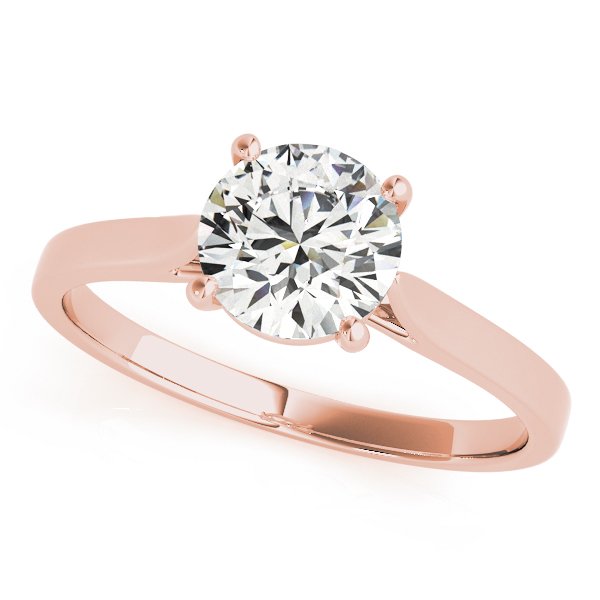 Ines Round Solitaire Engagement Ring