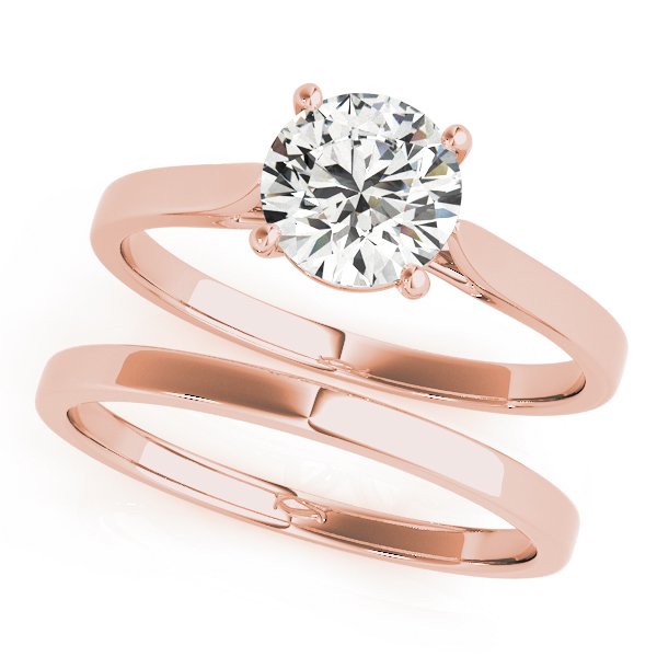 Ines Round Solitaire Engagement Ring