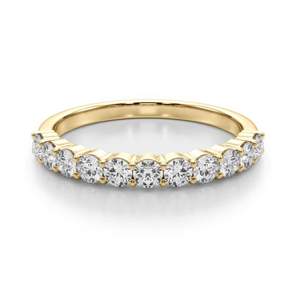 Solange Straight Channel-edge Diamond Band