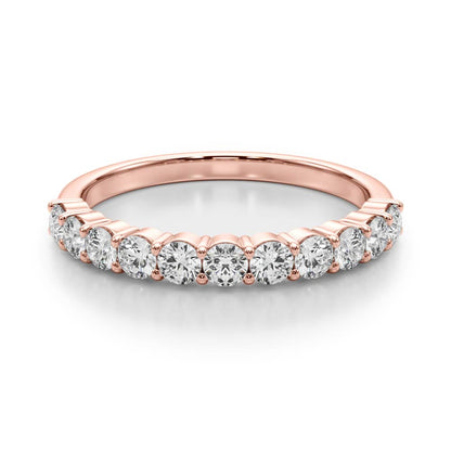 Solange Straight Channel-edge Diamond Band