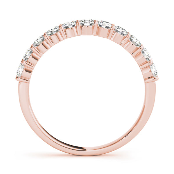 Solange Straight Channel-edge Diamond Band