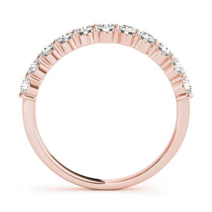 Solange Straight Channel-edge Diamond Band