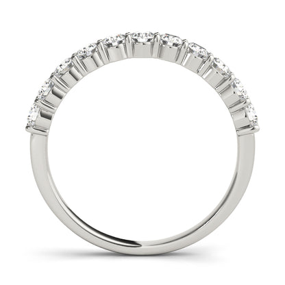 Solange Straight Channel-edge Diamond Band