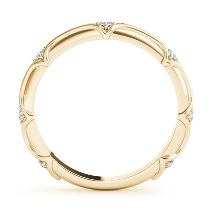 Filigree Diamond Stackable Band – 0.14 ct
