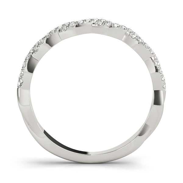Agathe Twisted Stackable Band