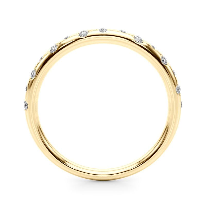 Michele Stackable Diamond Half Eternity Band