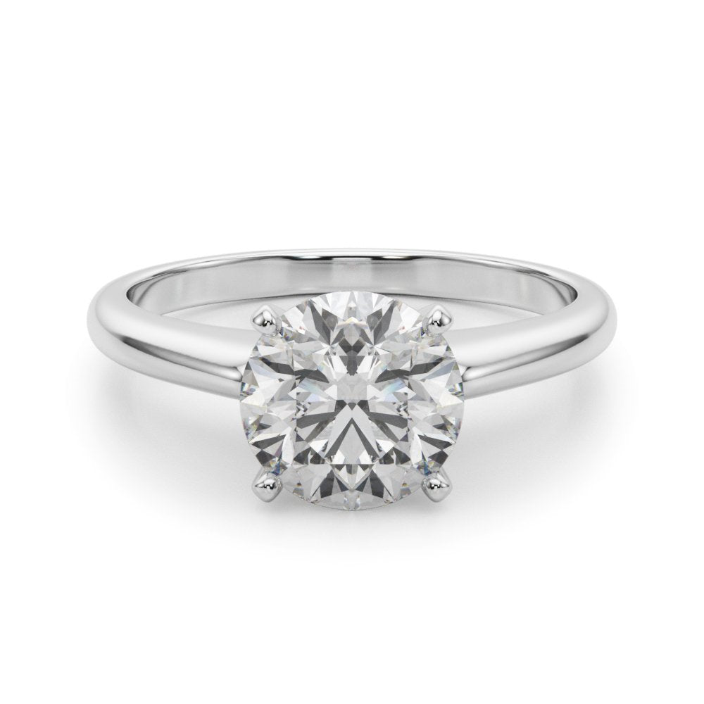 Frida Round Solitaire Engagement Ring