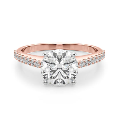 Delia Single Row Engagement Ring
