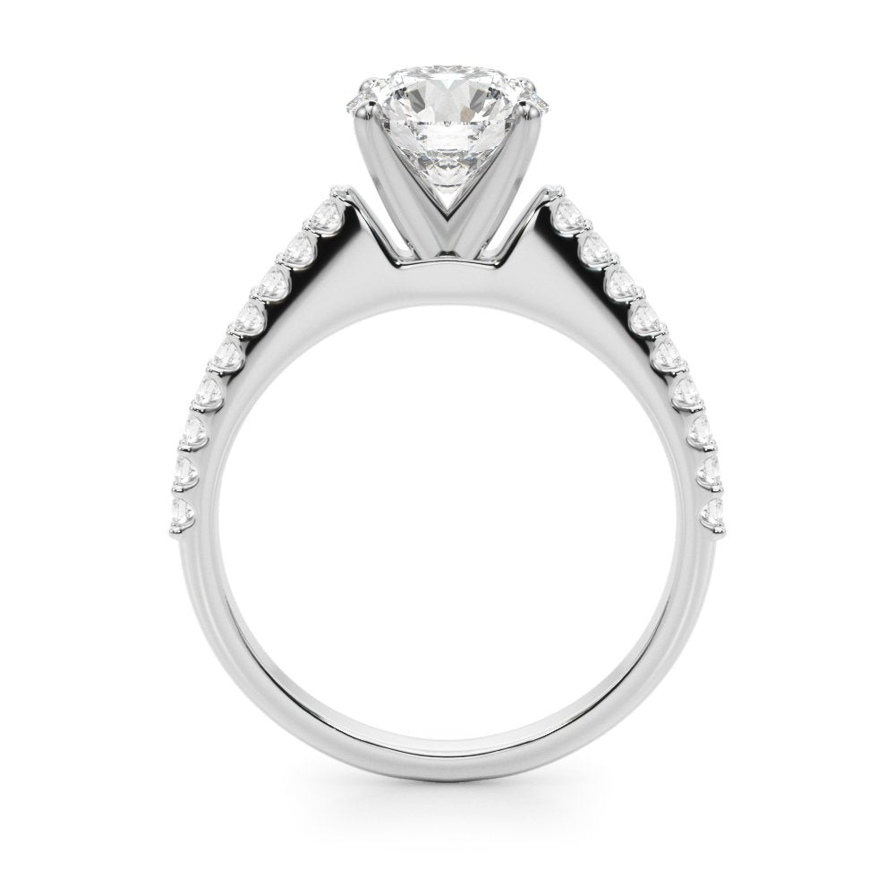 Delia Single Row Engagement Ring