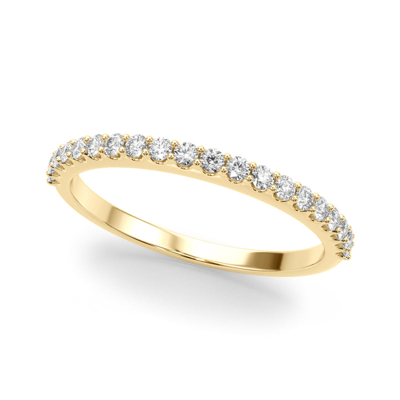 Camille Straight Diamond Wedding Band