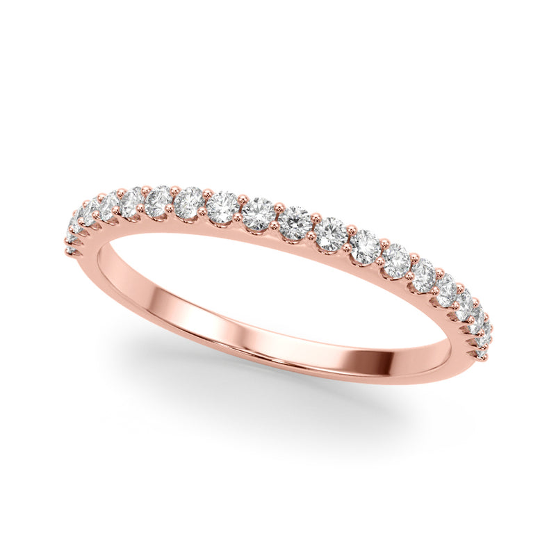 Camille Straight Diamond Wedding Band