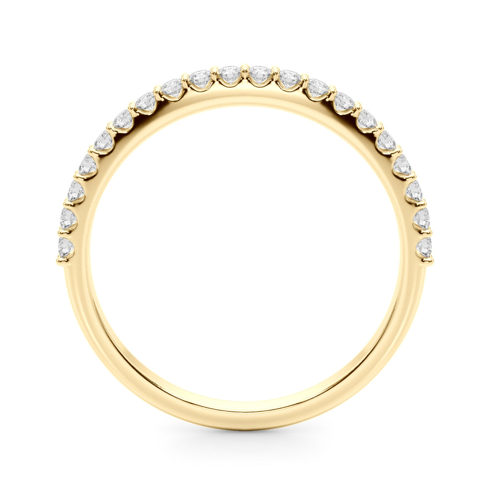 Camille Straight Diamond Women's Wedding Band