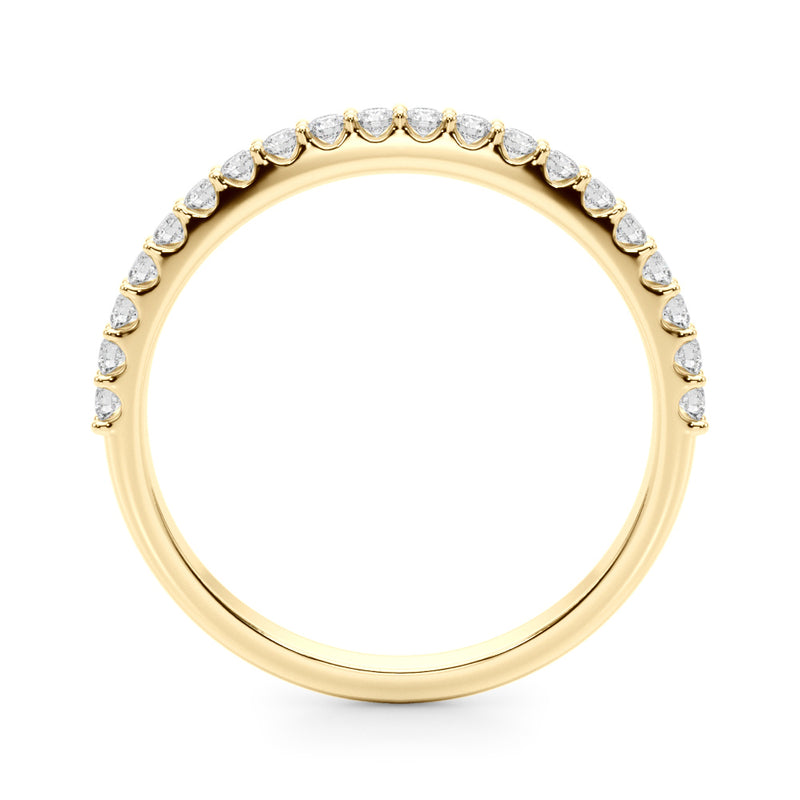 Camille Straight Diamond Wedding Band