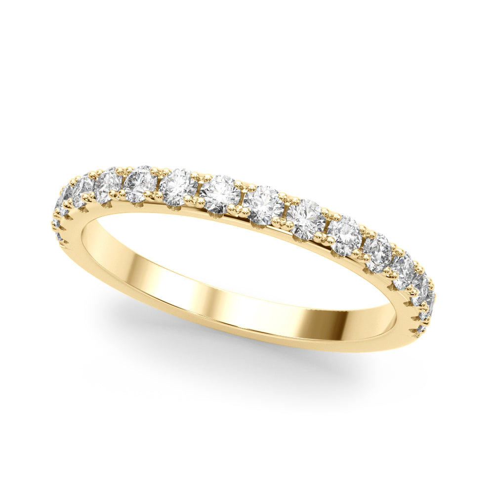 Capucine Slim Diamond Half Eternity Band