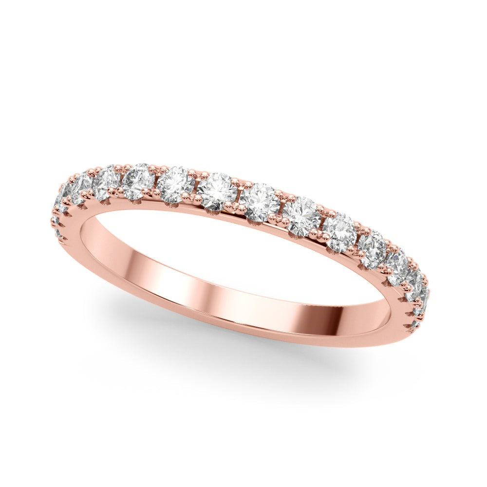 Capucine Slim Diamond Half-eternity Band