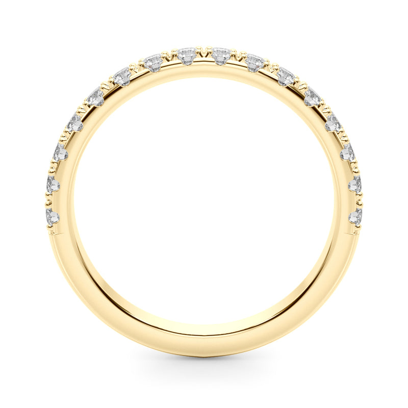 Capucine Slim Diamond Half Eternity Band