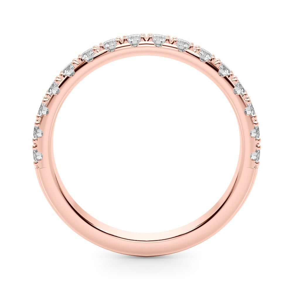 Capucine Slim Diamond Half-eternity Band