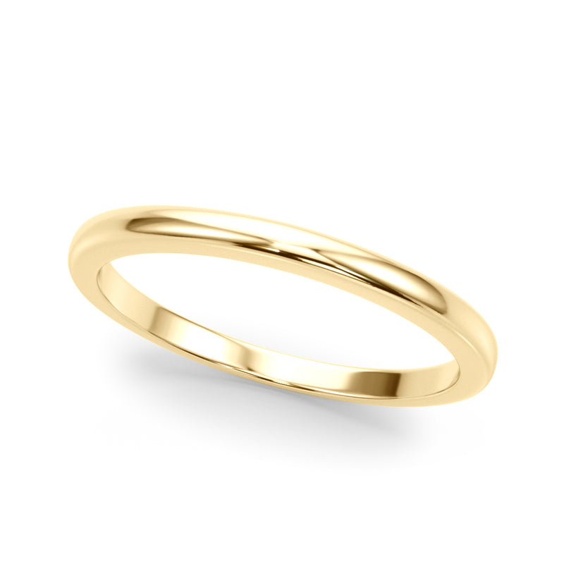 Tiphaine Matching Plain Wedding Band