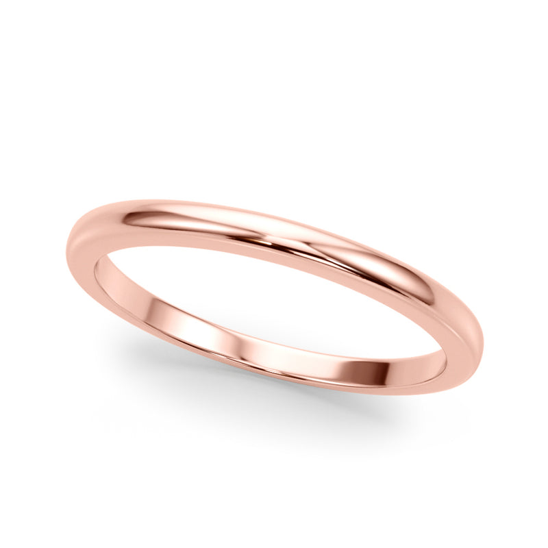 Tiphaine Matching Plain Wedding Band
