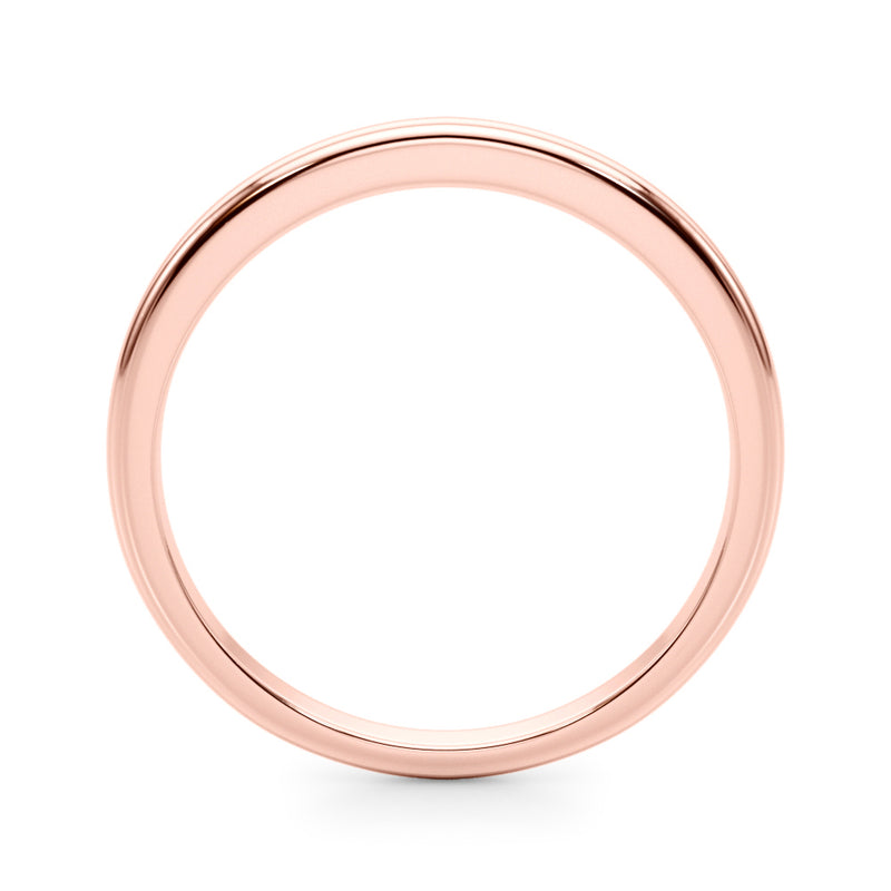 Tiphaine Matching Plain Wedding Band