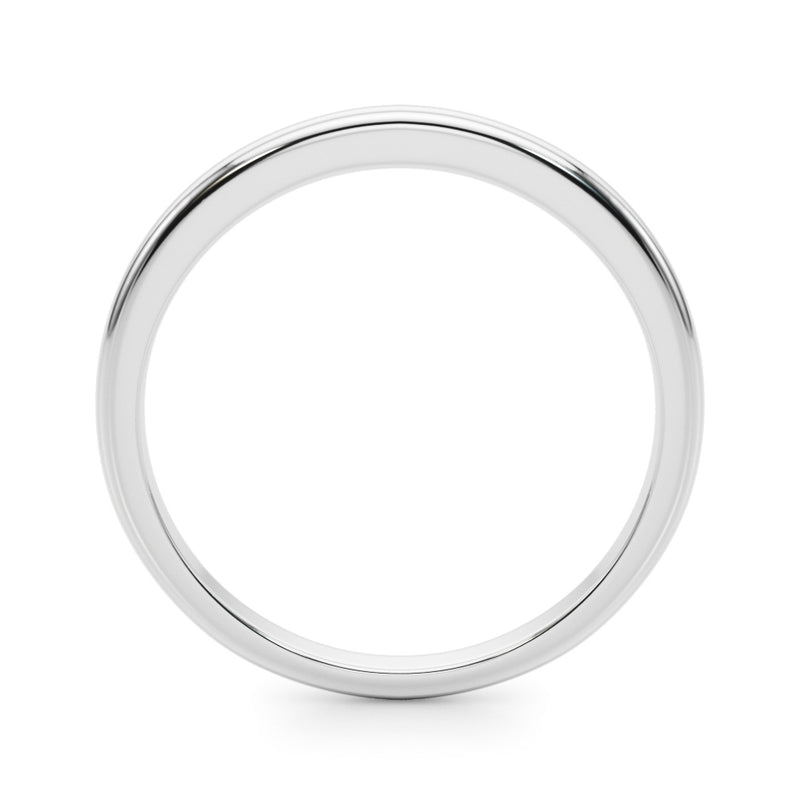 Tiphaine Matching Plain Wedding Band