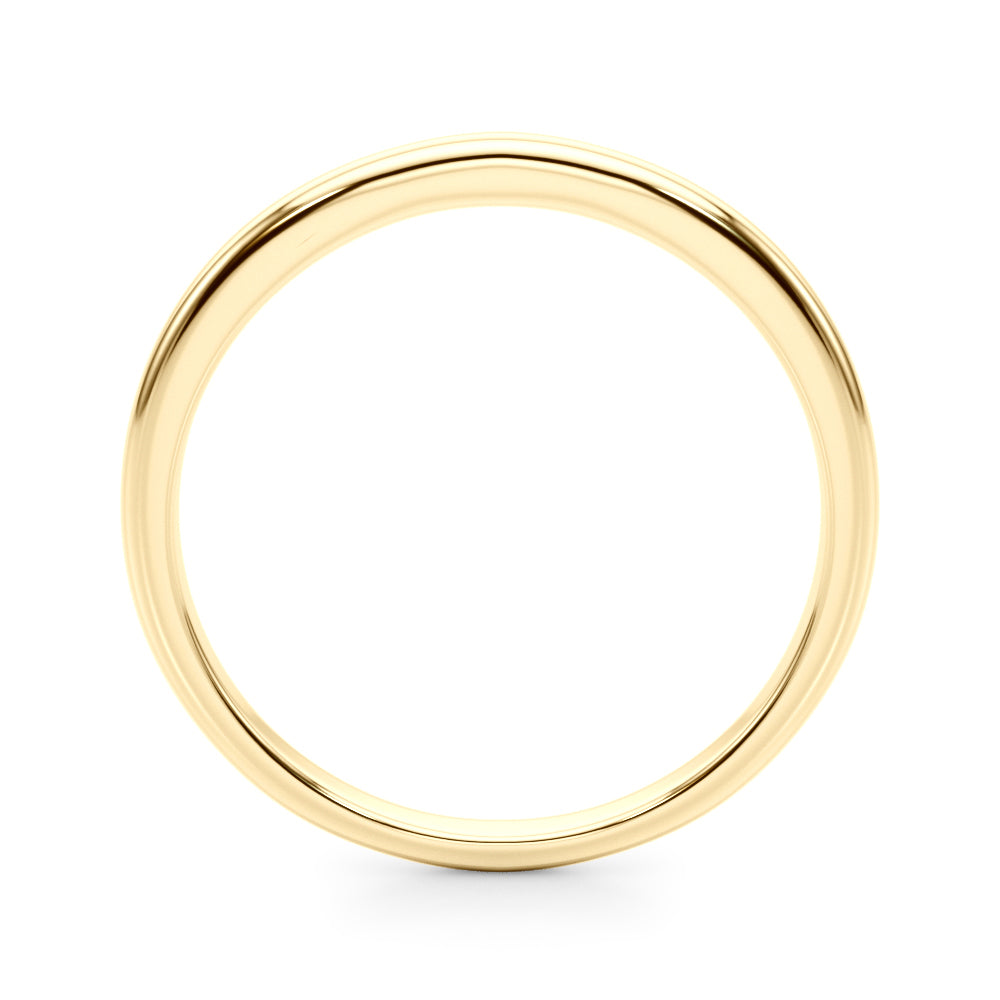 Ins Satin-finish Plain Women's Wedding Band