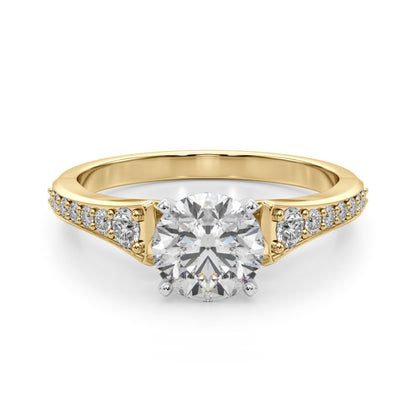 Diana Single Row Engagement Ring