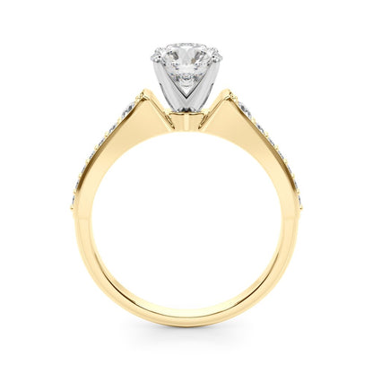 Diana Single Row Engagement Ring
