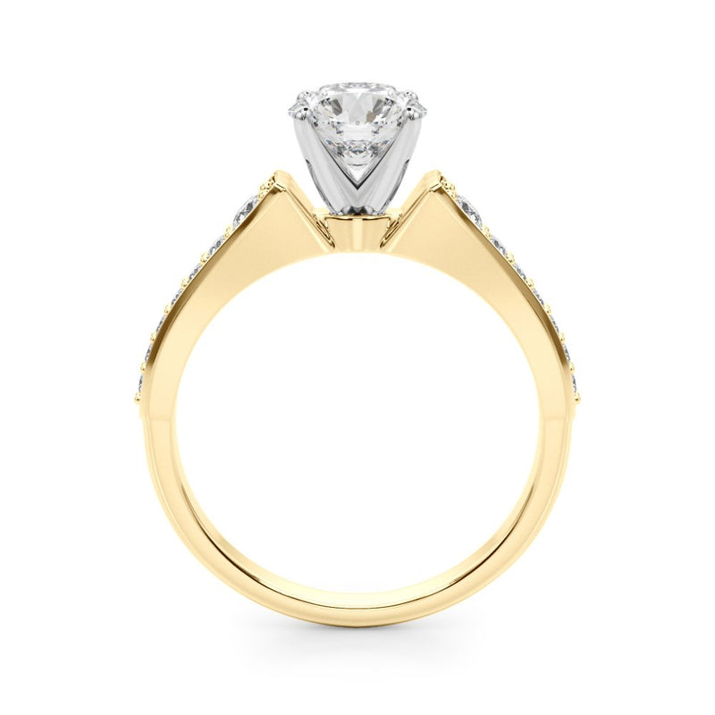 Diana Single Row Engagement Ring