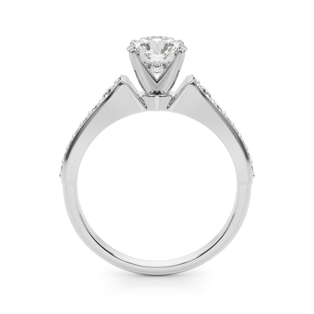 Diana Single Row Engagement Ring