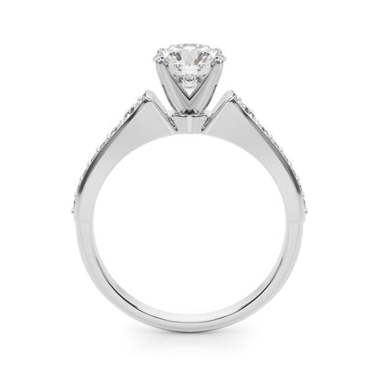 Diana Single Row Engagement Ring