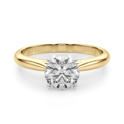 Flora Solitaire Engagement Ring