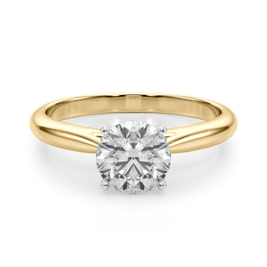 Flora Solitaire Engagement Ring