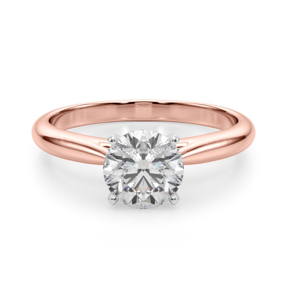 Flora Solitaire Engagement Ring