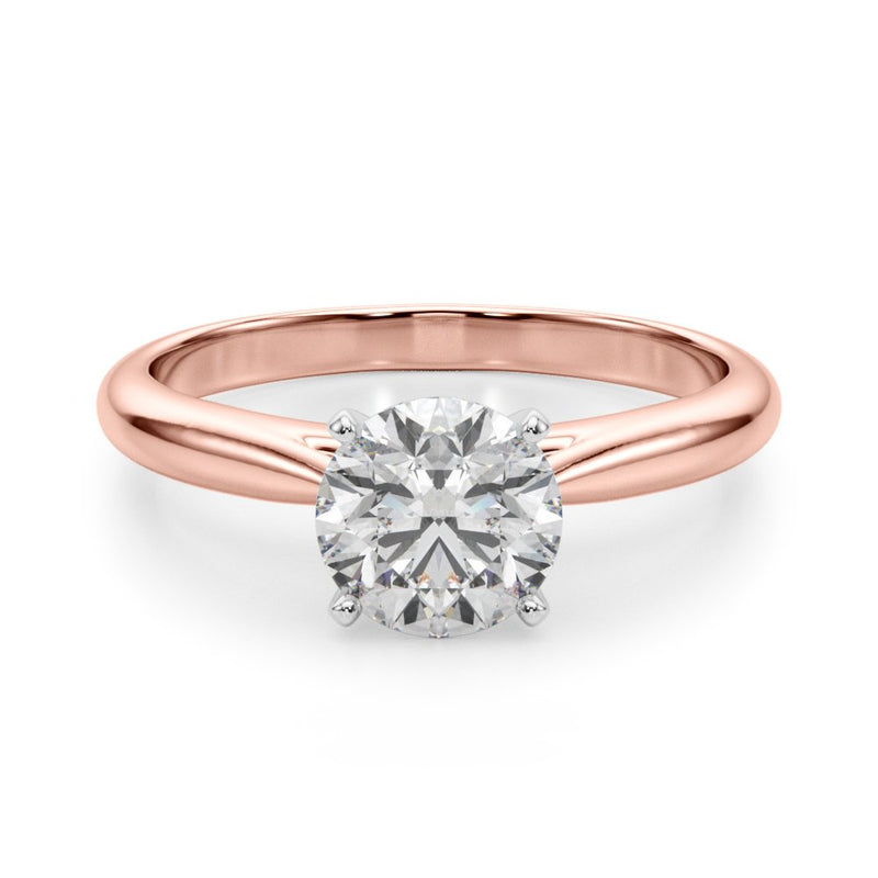 Flora Solitaire Engagement Ring