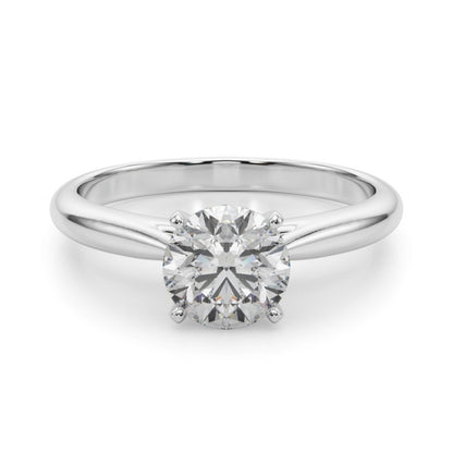 Flora Solitaire Engagement Ring