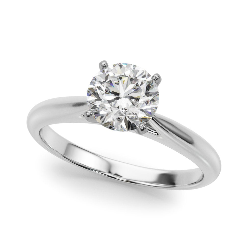 Flora Solitaire Engagement Ring