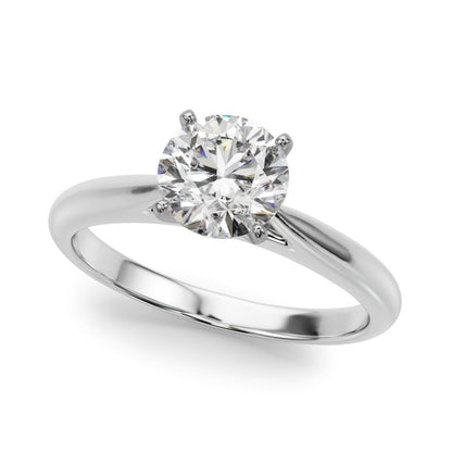 Flora Solitaire Engagement Ring