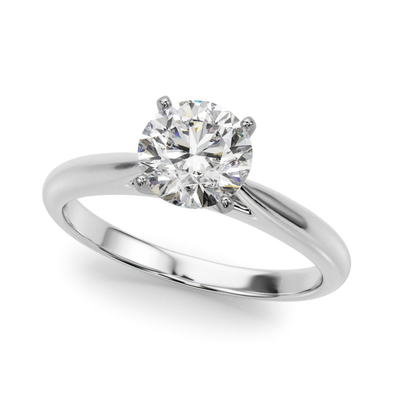 Flora Solitaire Engagement Ring